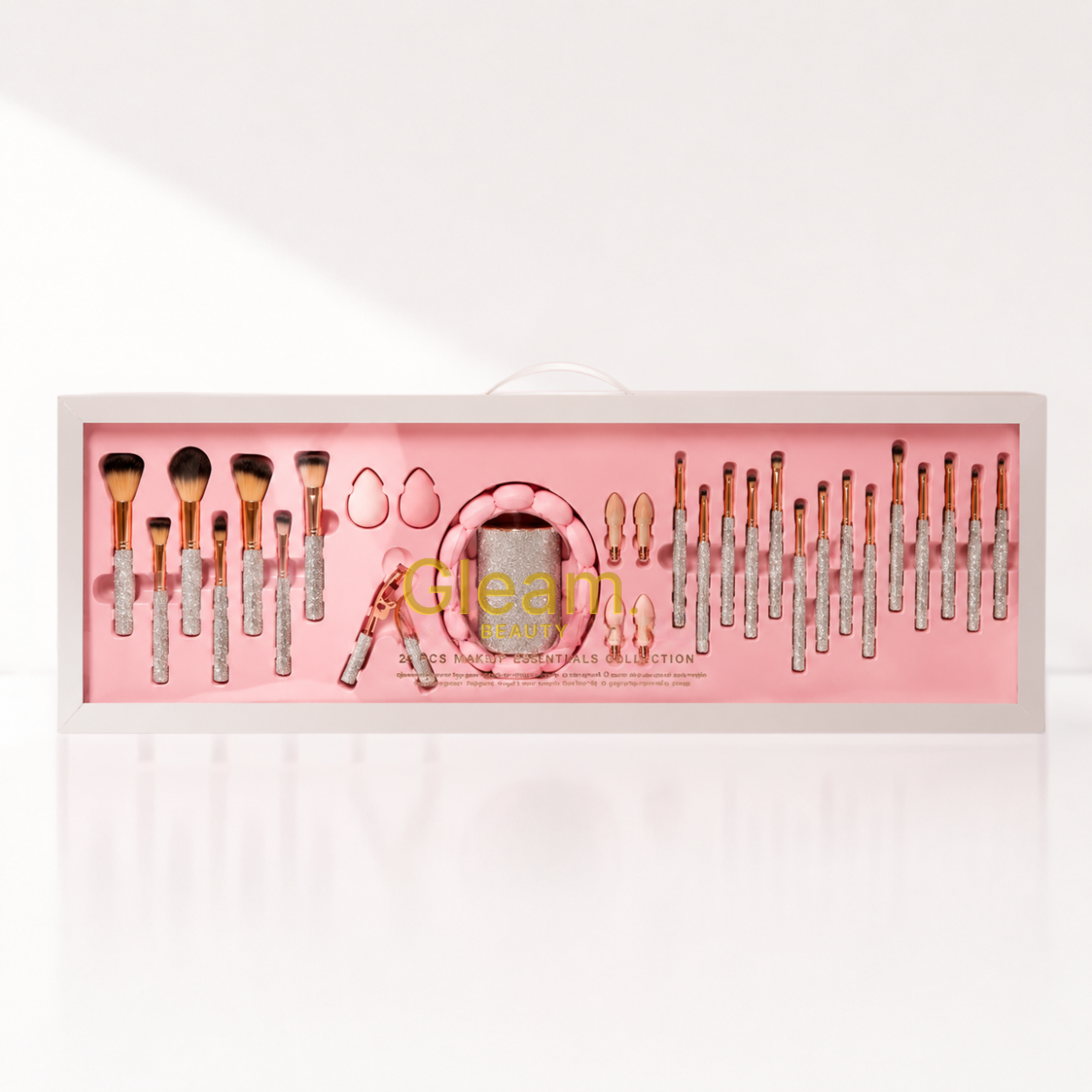 Coffret Maquillage "Rose Argent" 31 Pièces