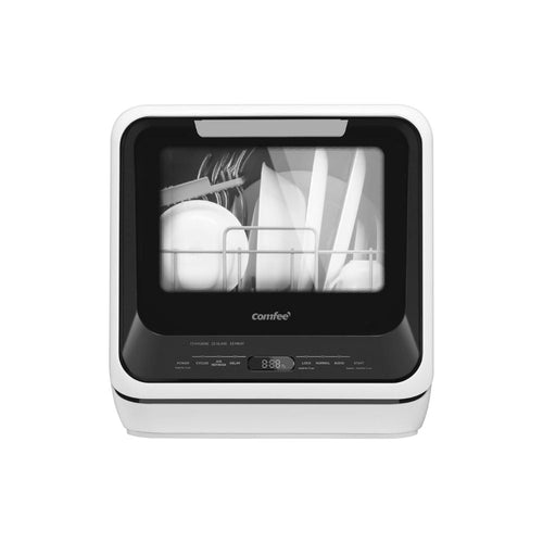 COMFEE Lave-vaisselle de Comptoir Portable avec Réservoir Intégré – Nettoyage sans Installation