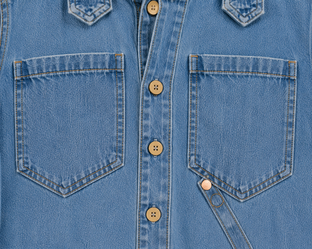 Combinaison Denim Oversize Femme