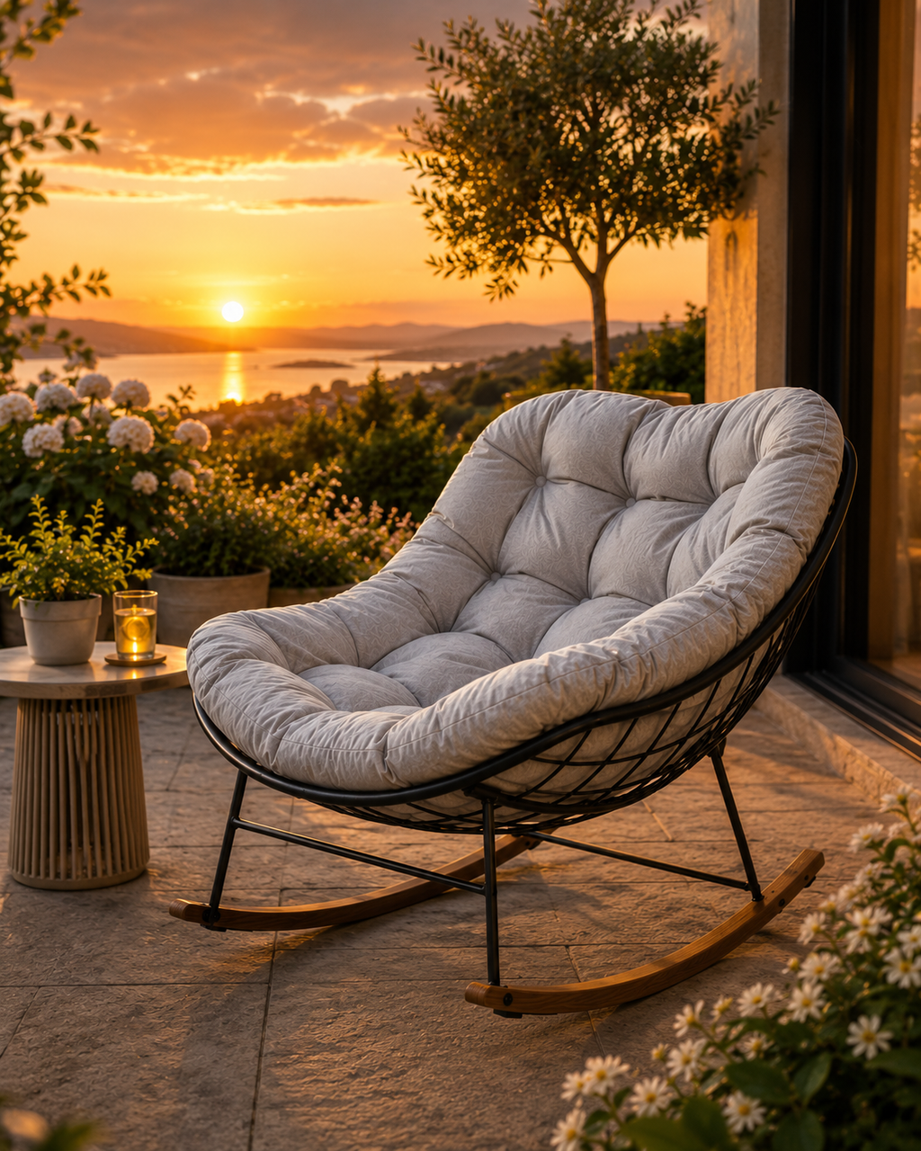 Fauteuil à Bascule Cocon