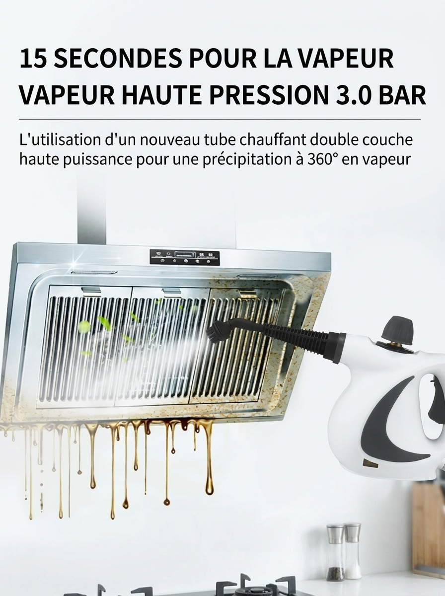 Le nettoyeur a vapeur qui transforme votre interieur