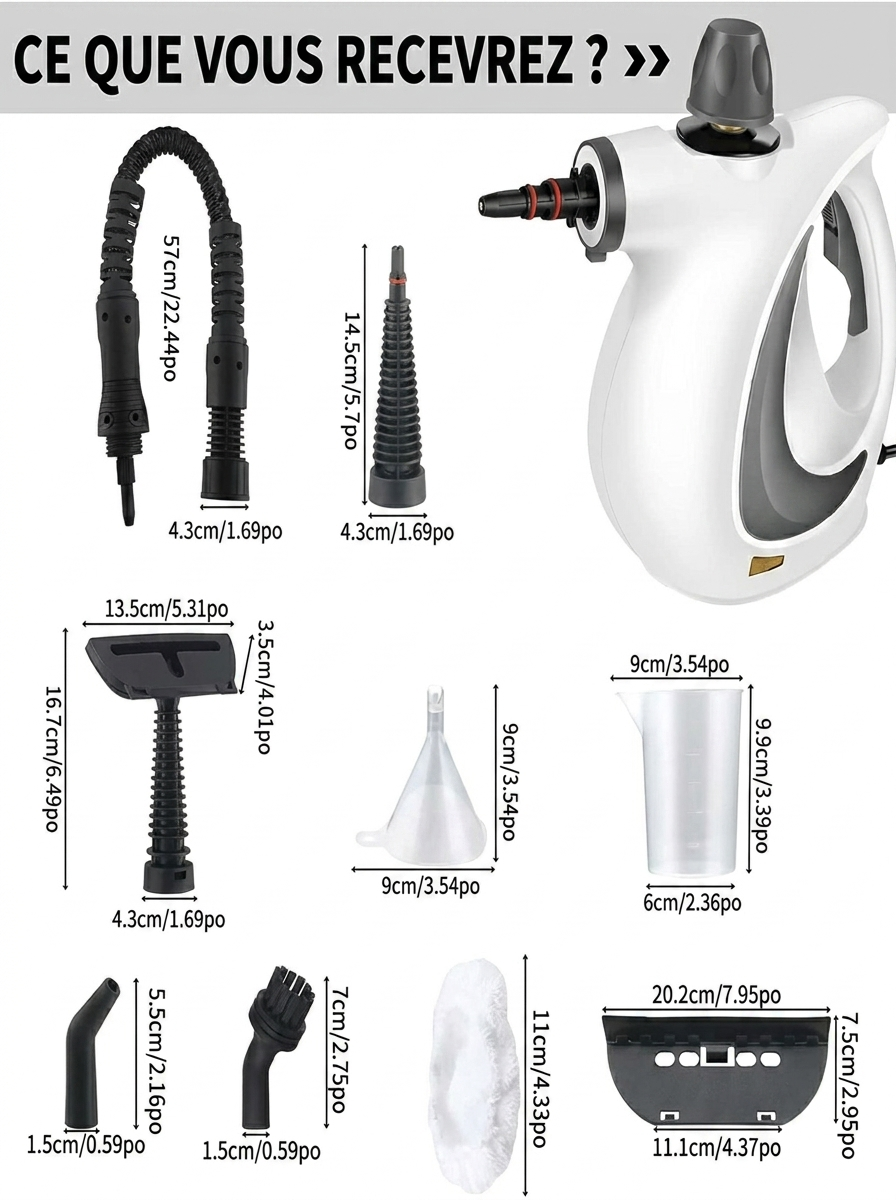 Le nettoyeur a vapeur qui transforme votre interieur