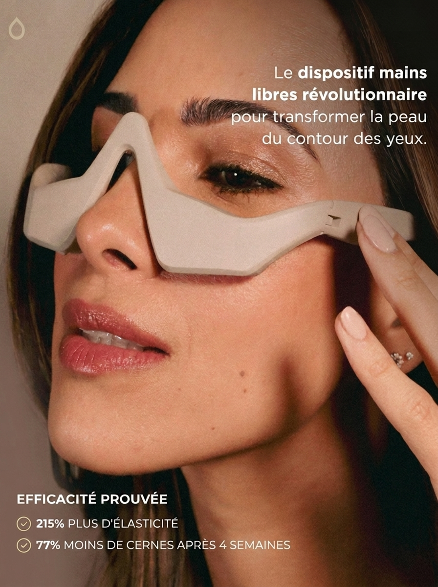 appareil de massage oculaire anti-cernes