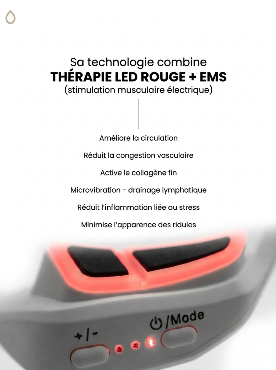 appareil de massage oculaire anti-cernes
