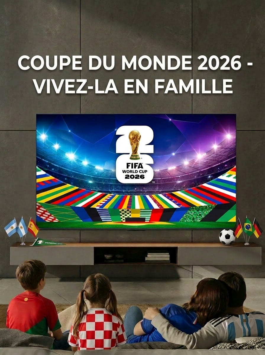 Téléviseur QLED 4K de 55 pouces