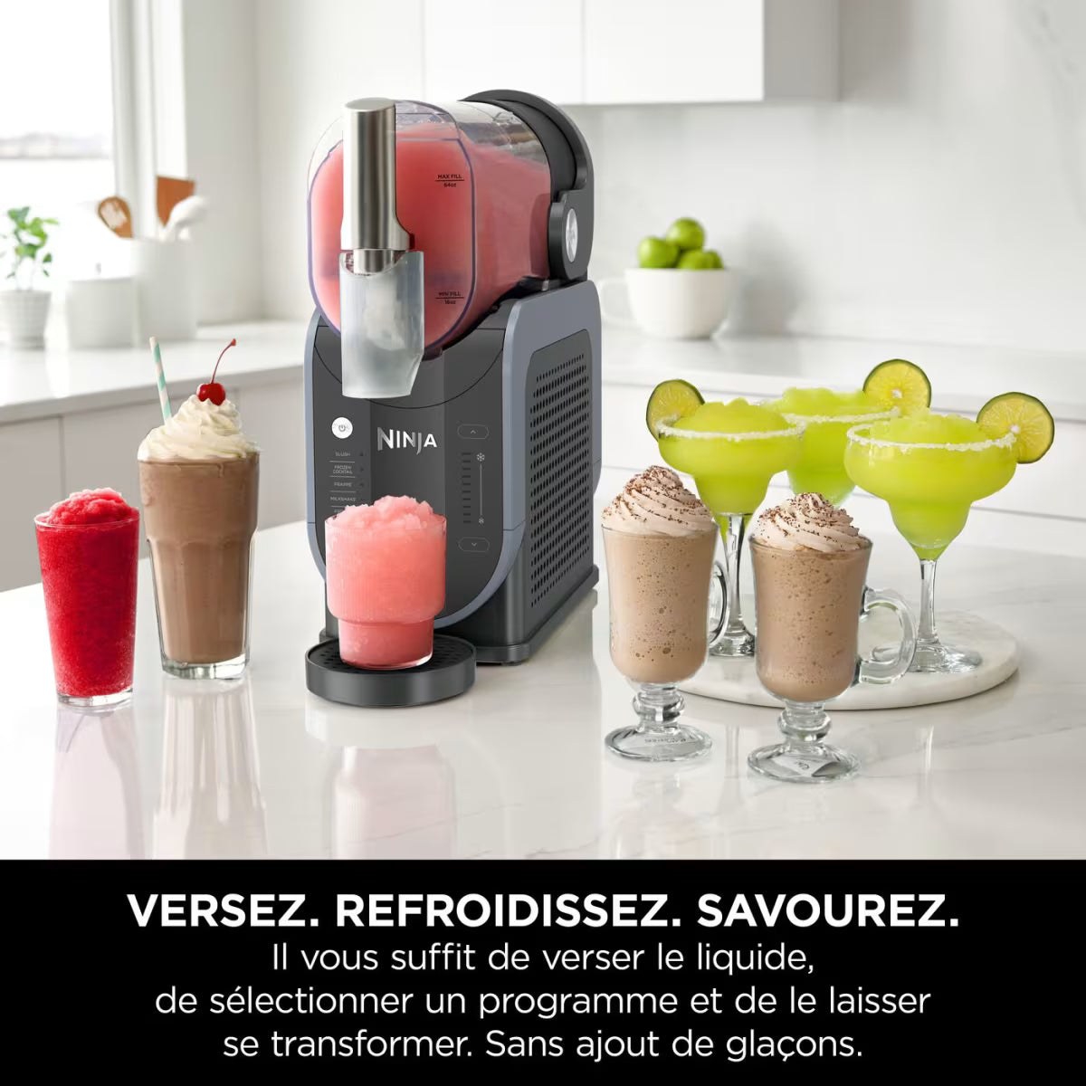 Frozéo Pro — Machine à Boissons Glacées 5-en-1
