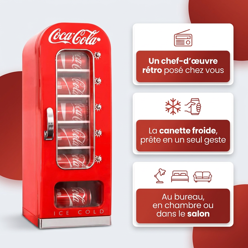 Réfrigérateur Distributeur Rétro