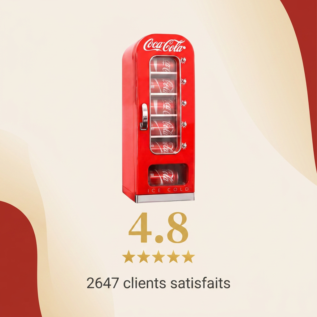 Réfrigérateur Distributeur Rétro